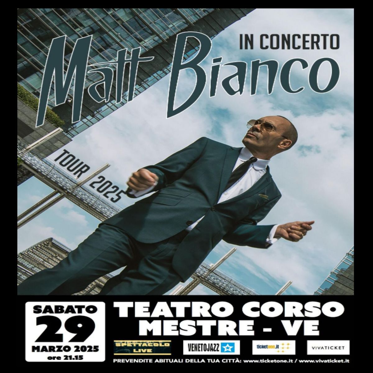 Matt Bianco in concerto - Teatro Corso, Mestre