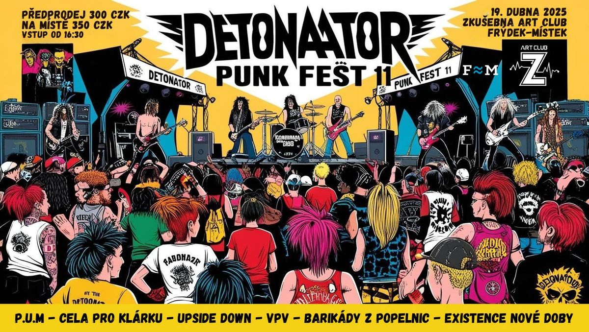 DETONATOR PUNK FEST 11 - Velikono\u010dn\u00ed edice 