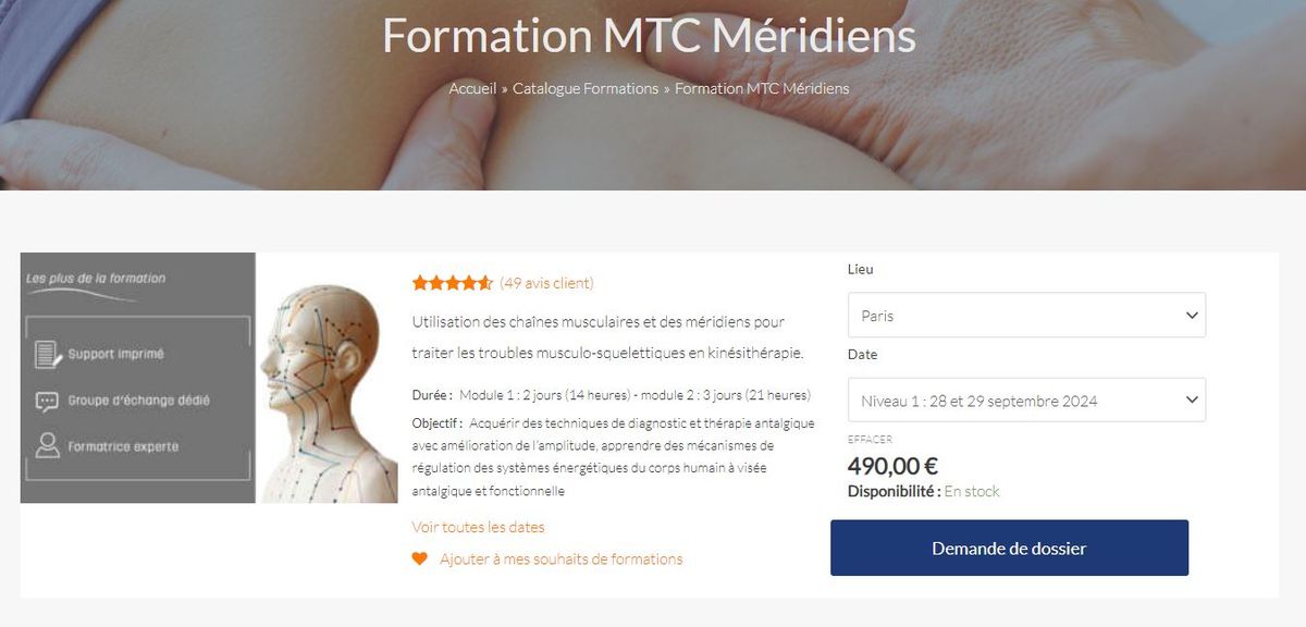 Formation MTC M\u00e9ridiens