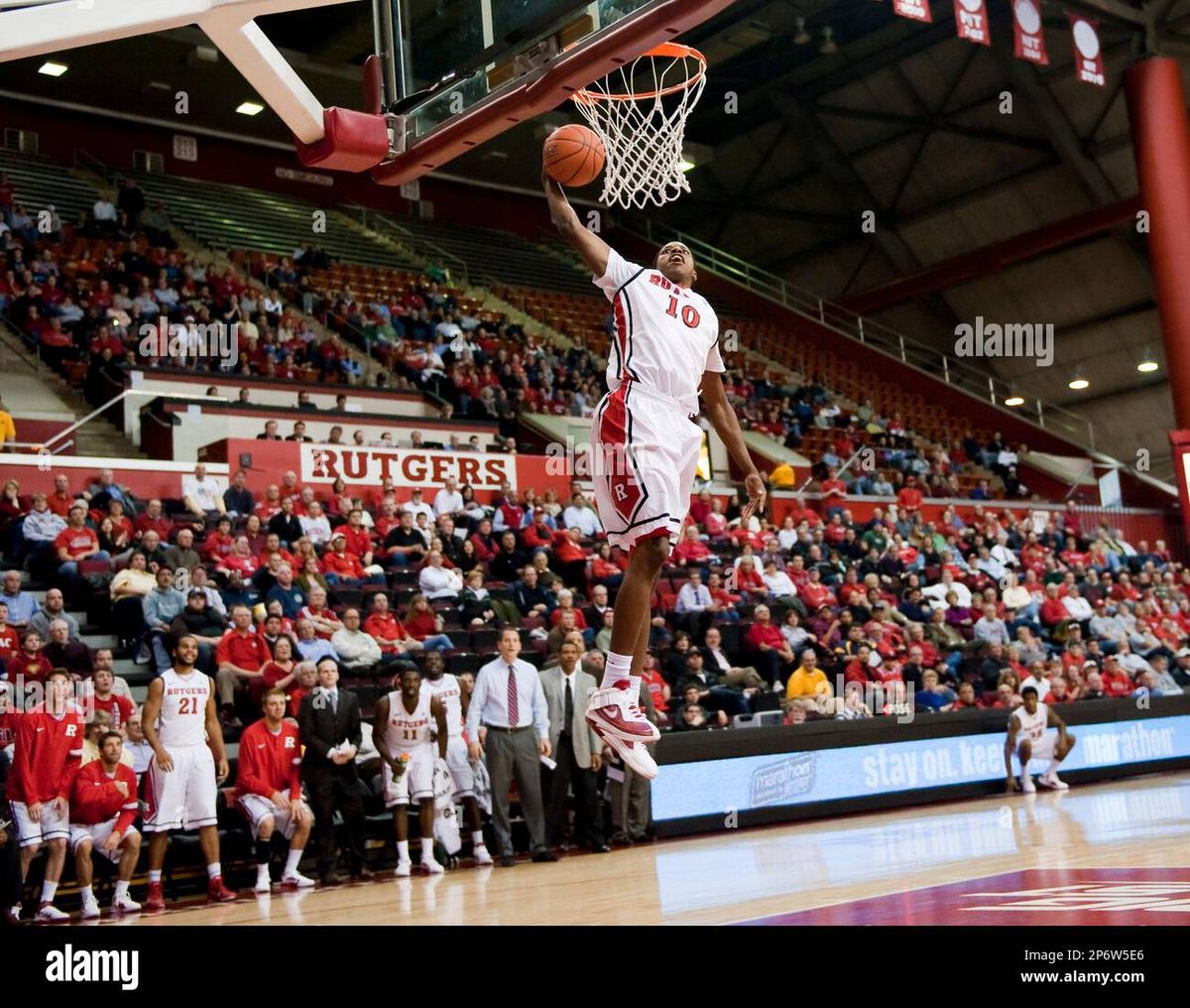 Monmouth Hawks at Rutgers Scarlet Knights Mens Basketball