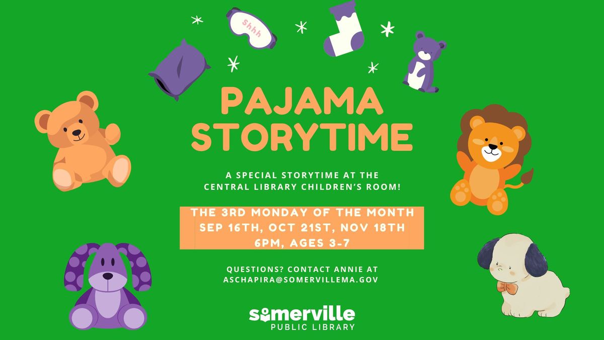 Pajama Storytime at Central