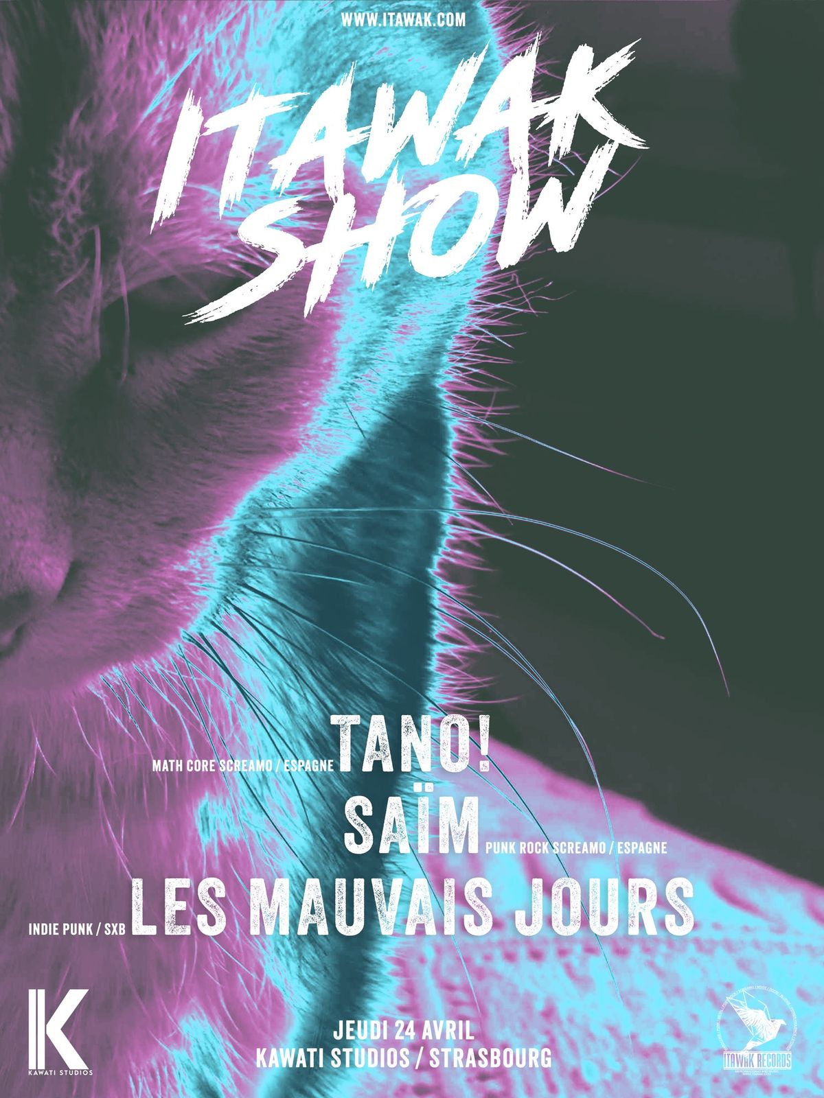 ITAWAK SHOW - LES MAUVAIS JOURS + SA\u00cfM + TANO!