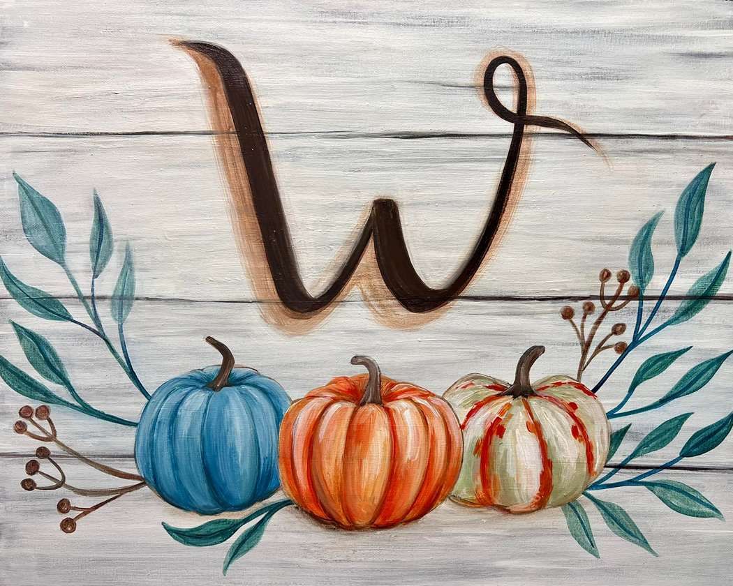 Autumn Monogram