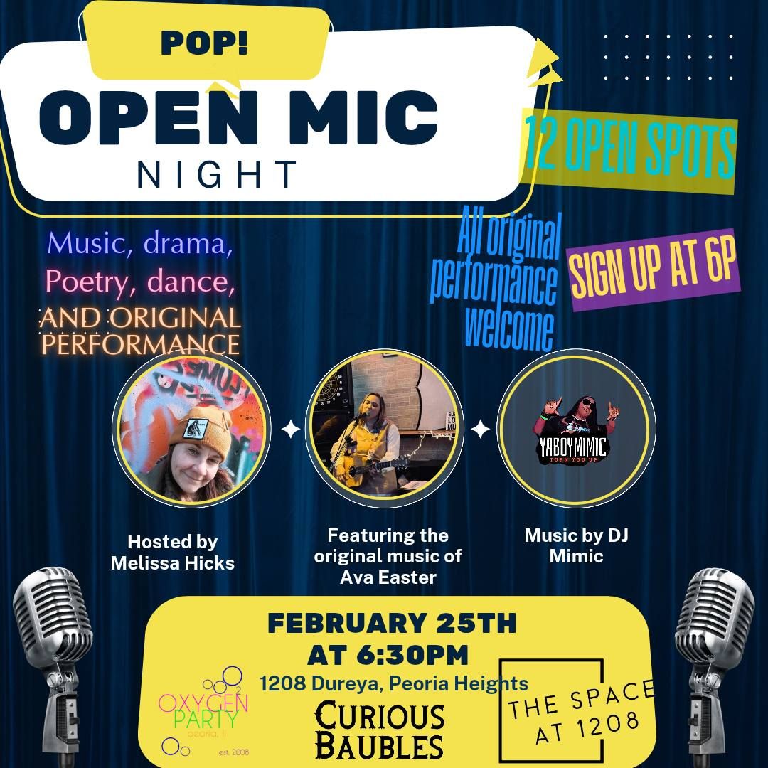 POP! Open Mic Night