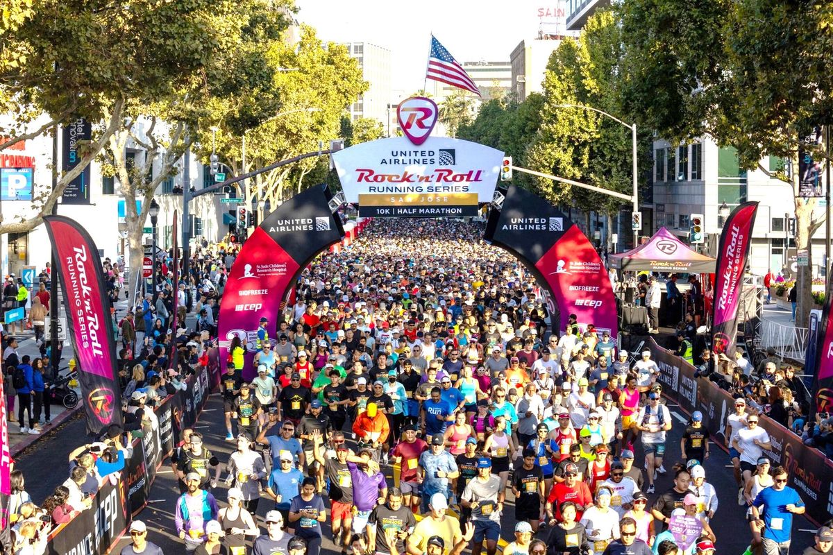 Daze on the Green Headlines the San Jose Rock N Roll Half Marathon at the Finish Line