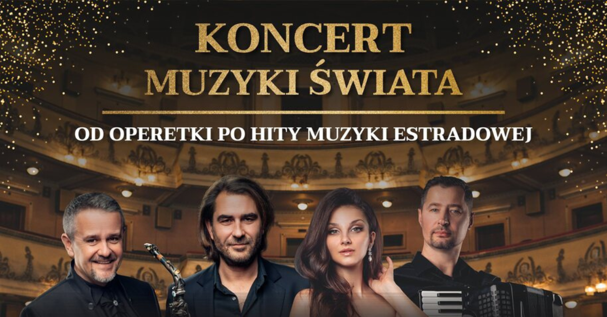 Soko\u0142\u00f3w Podlaski: Koncert Muzyki \u015awiata - Od Operetki po Hity Muzyki Estradowej - prowadzenie Dariusz Kordek