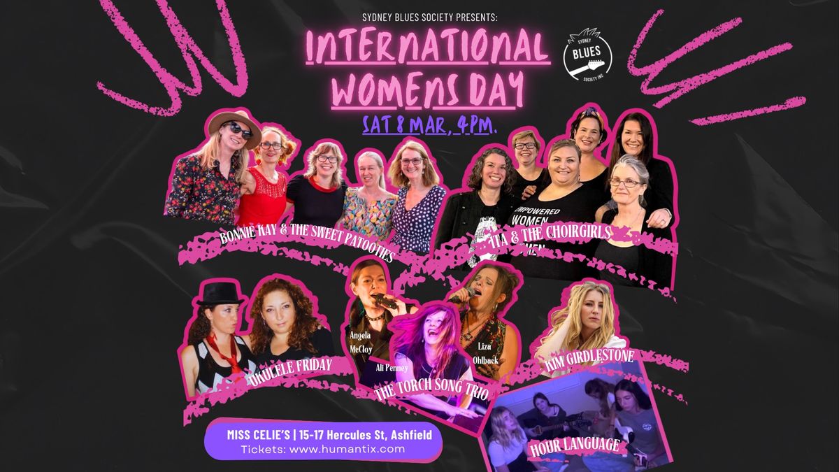 Sydney Blues Society Presents International Womens Day 