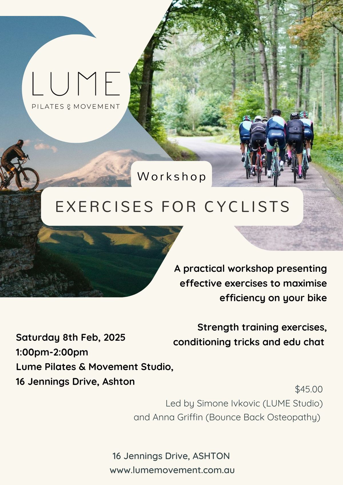 Workshop - Exercises for Cyclists 