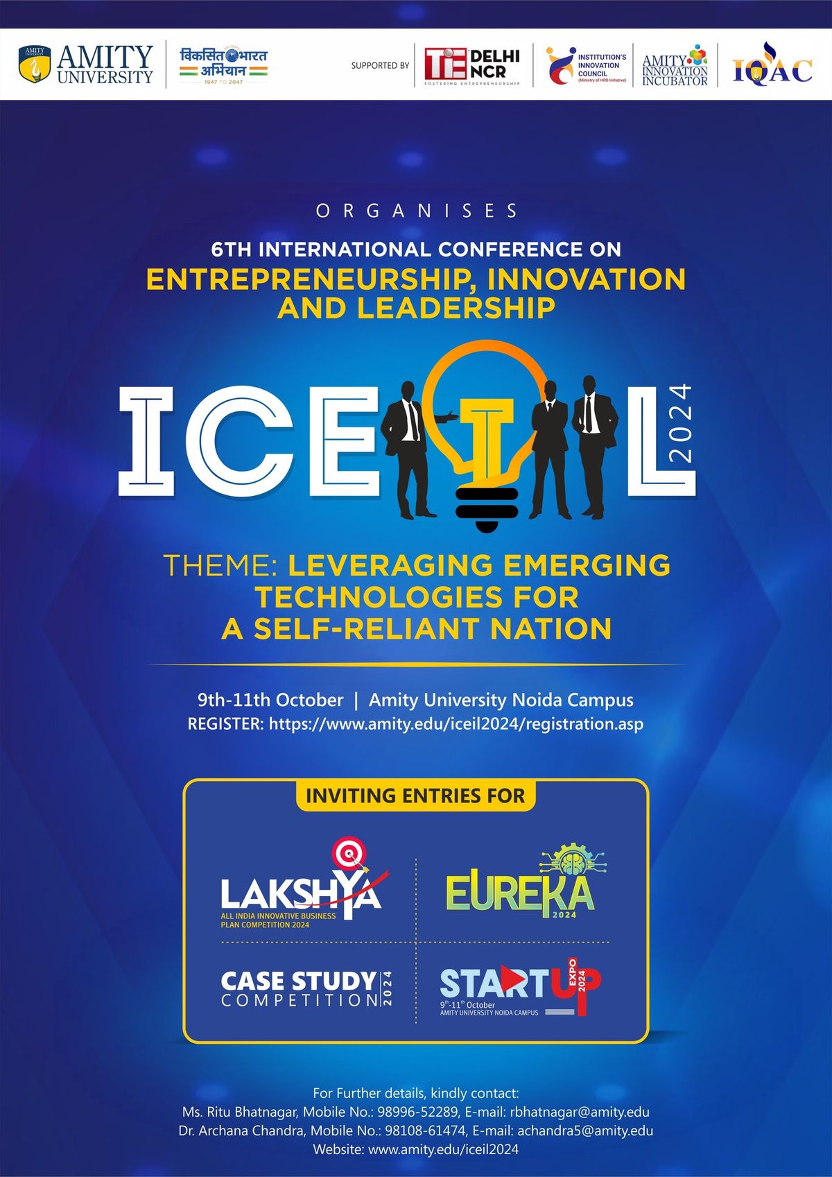 6th International Conference on Entrepreneurship, Innovation, and Leadership (ICEIL 2024)