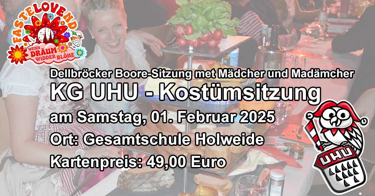 KG UHU - Kost\u00fcmsitzung