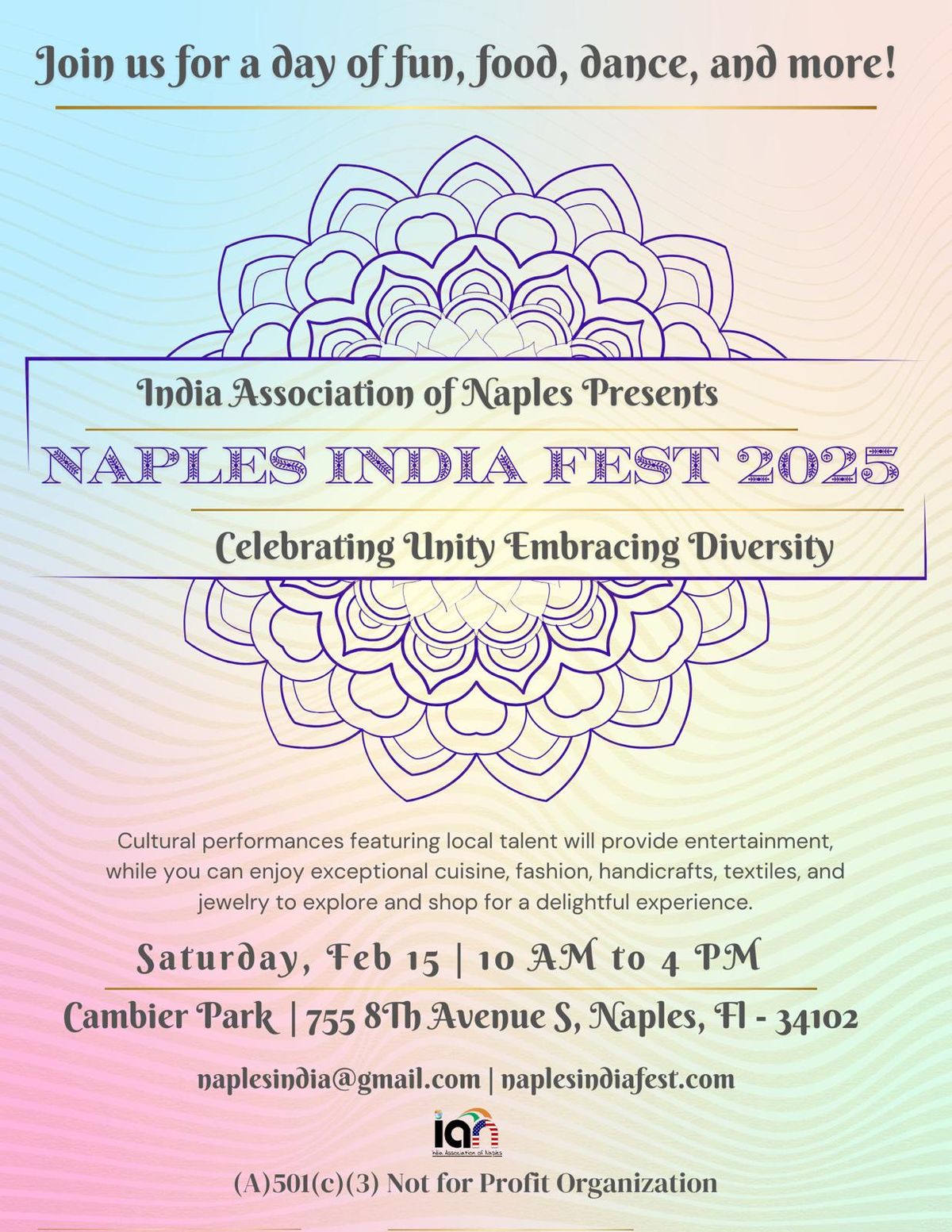 NAPLES INDIA FEST 2025