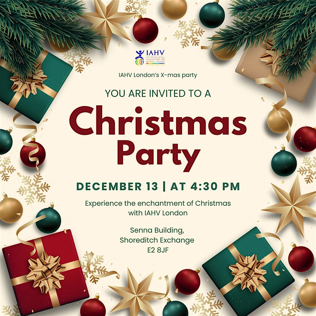 Christmas Party at IAHV London Centre
