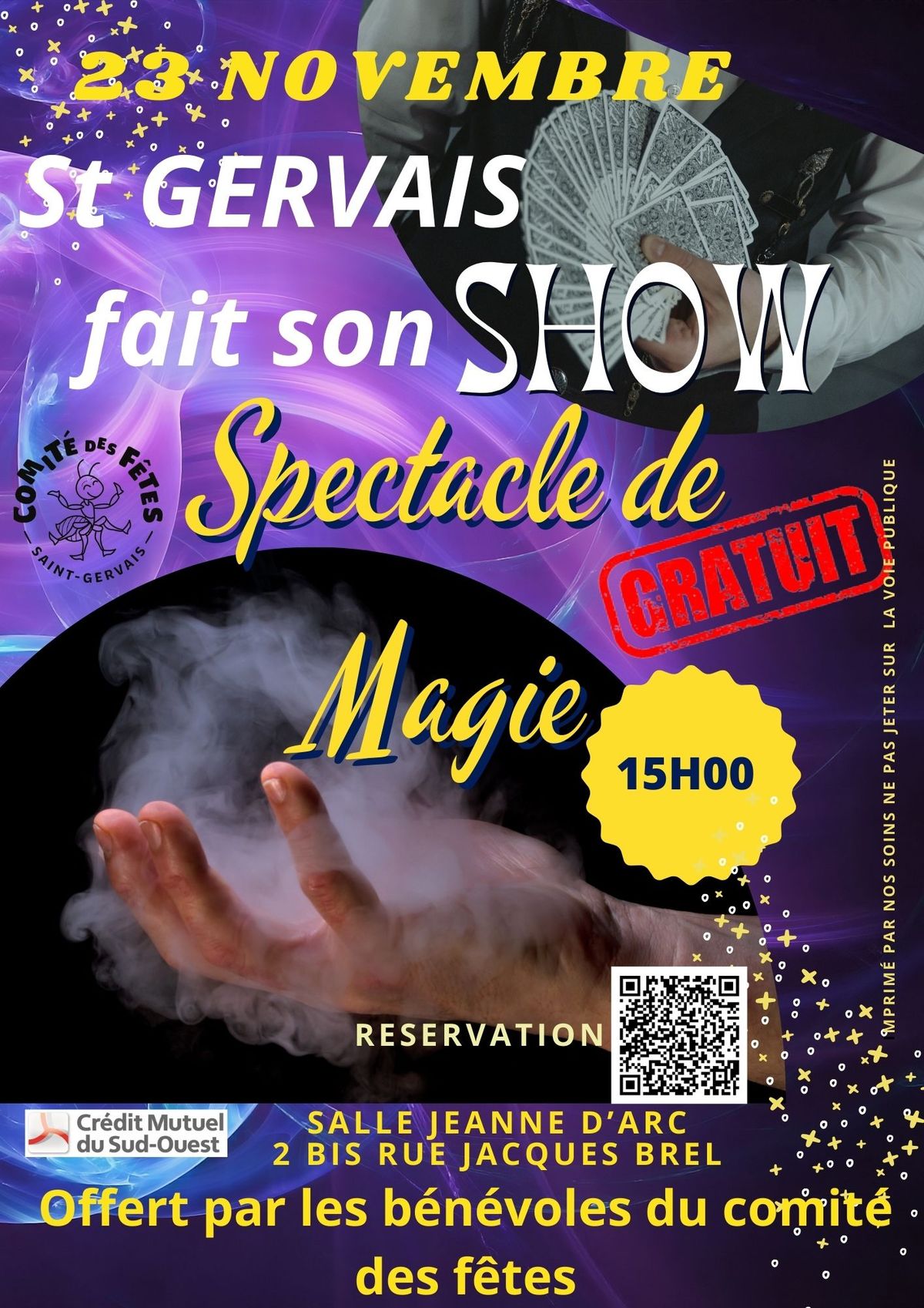 La Magie s'invite \u00e0 St Gervais