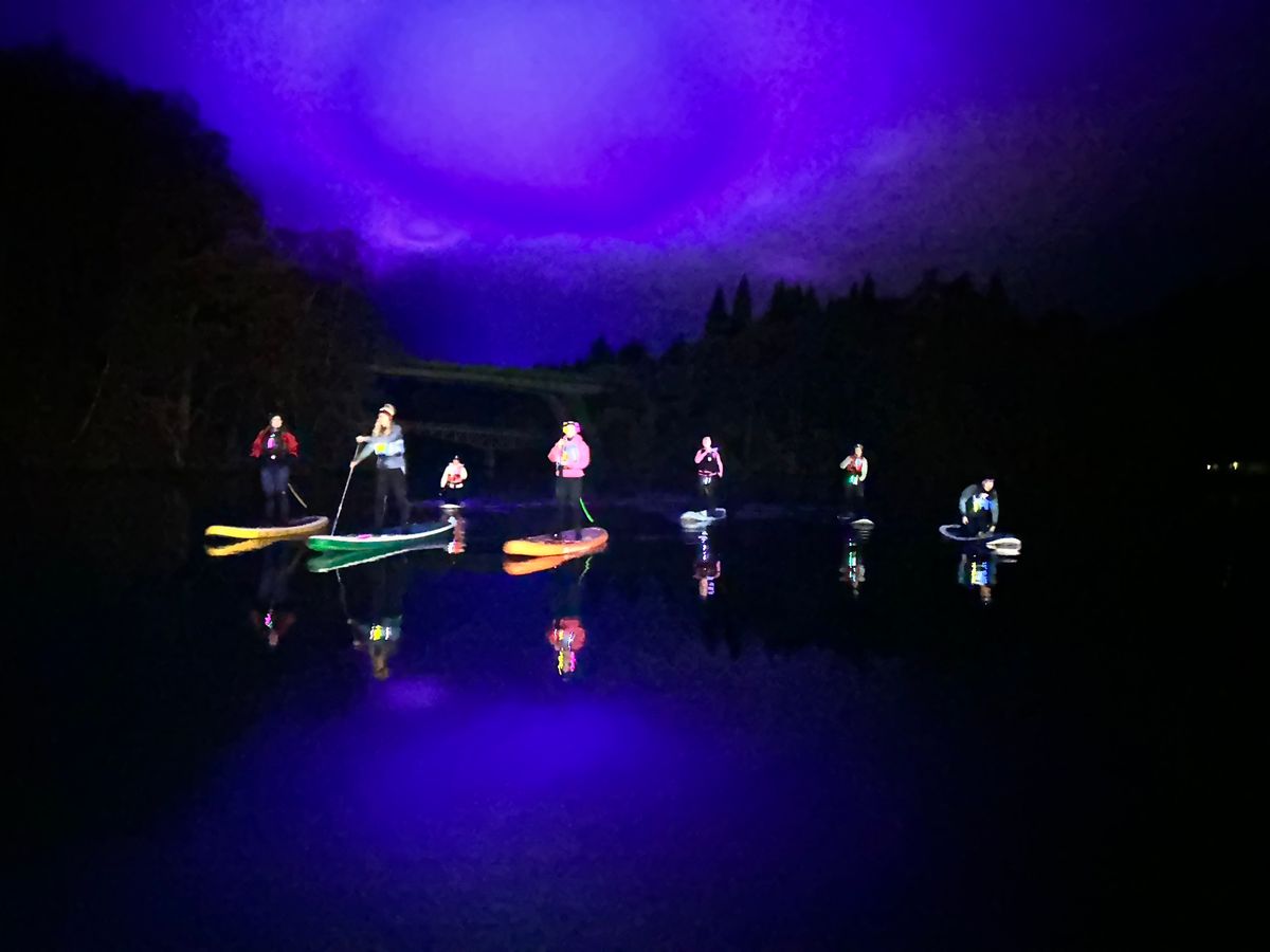 Moonlit Night Paddle Broughty Ferry - Grassy Beach