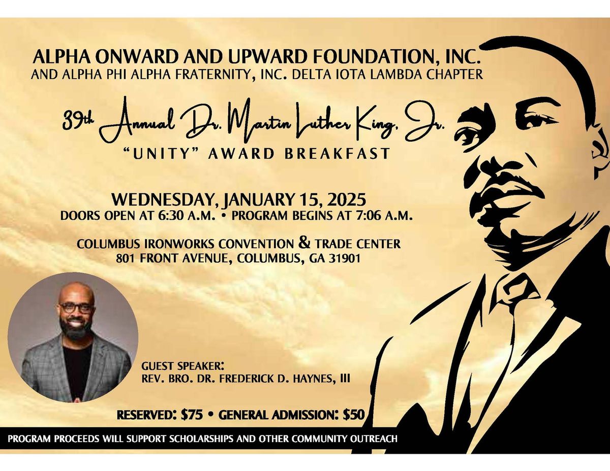 2025 Dr. MLK Jr. Unity Awards Breakfast