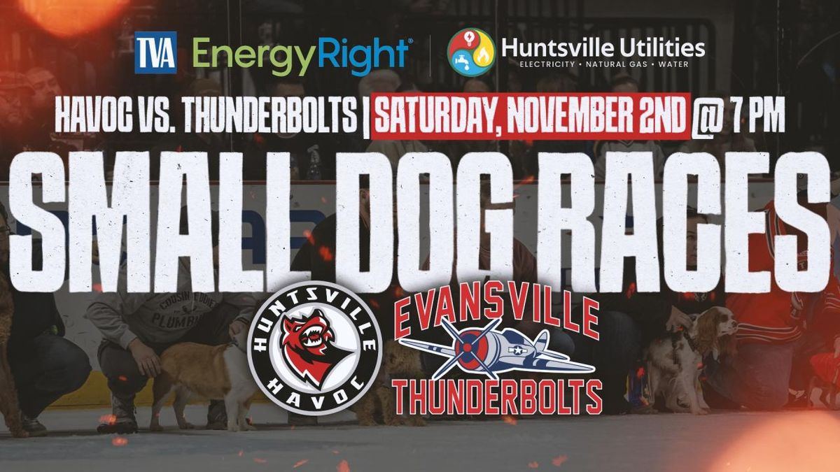 Evansville Thunderbolts at Huntsville Havoc at Propst Arena at the Von Braun Center