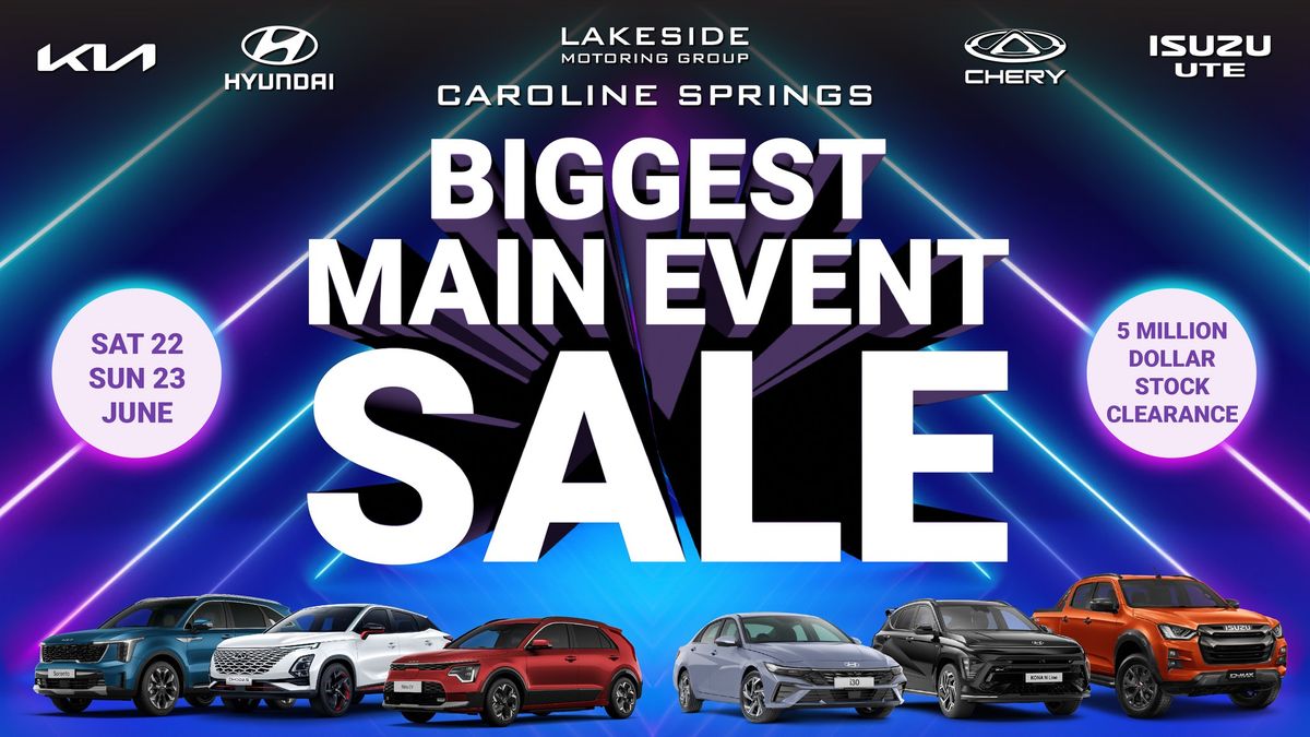 Lakeside Main Event - EOFY Savings!