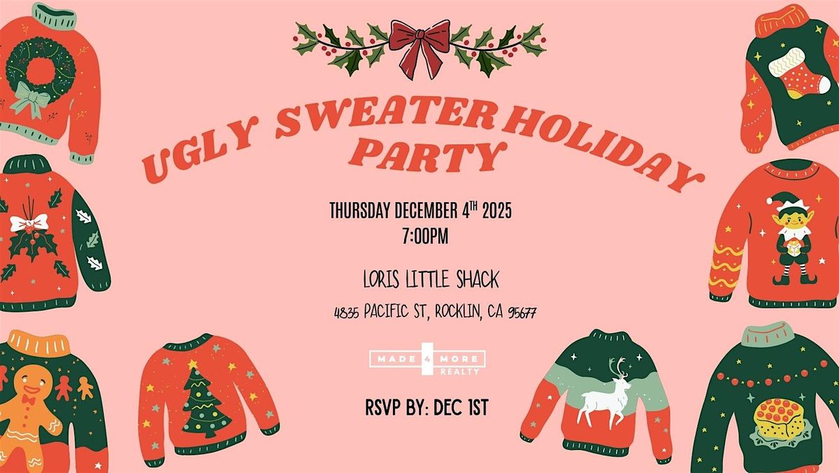 Ugly Sweater Christmas Party