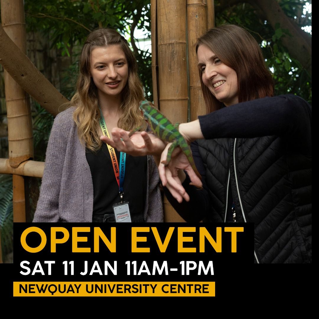 Newquay University Centre Open Day