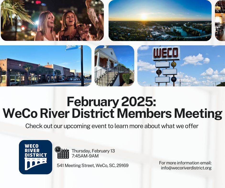 February WeCo River District Meeting