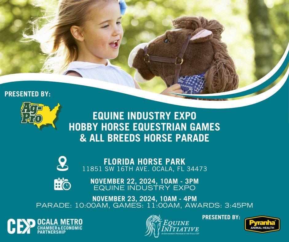 Equine Industry Expo, Hobby Horse Equestrian Games and Horse Capital Parade 