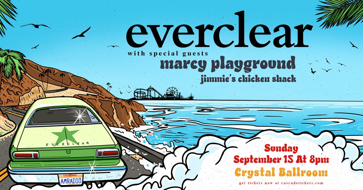 Everclear at the Crystal Ballroom with special guests Marcy Playground and Jimmie's Chicken Shack