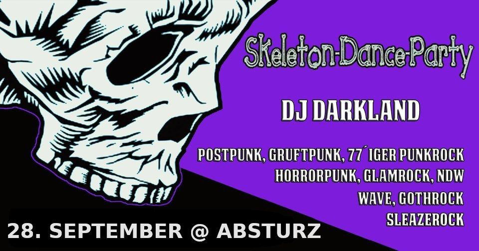 Skeleton Dance Party #Punk #Rock