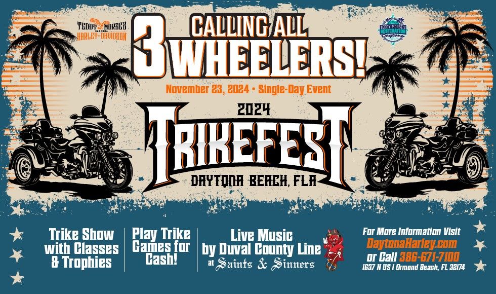 TRIKEFEST 2024 at Daytona Harley