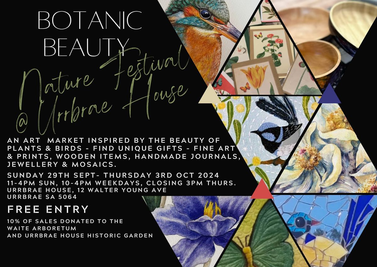 Botanic Beauty art exhibition and market