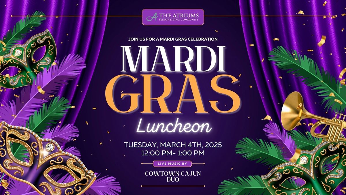 \ud83d\udc9c\ud83d\udc9b\ud83d\udc9aMardi Gras Magic is Coming to The Atriums! \ud83d\udc9c\ud83d\udc9b\ud83d\udc9a\ud83d\udc9a