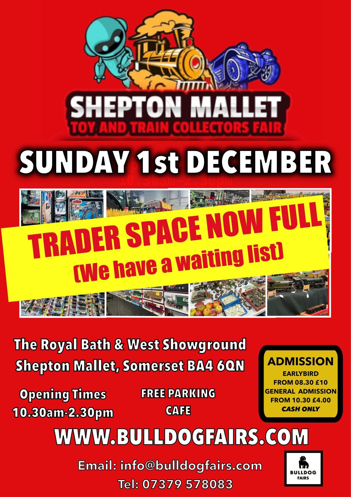 Shepton Mallet Giant Retro Toy & Train Collectors Fair