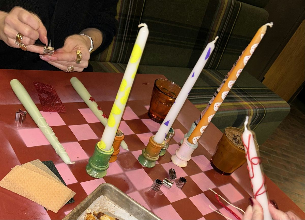 Crafty A** Shenanigans : Candle Decorating