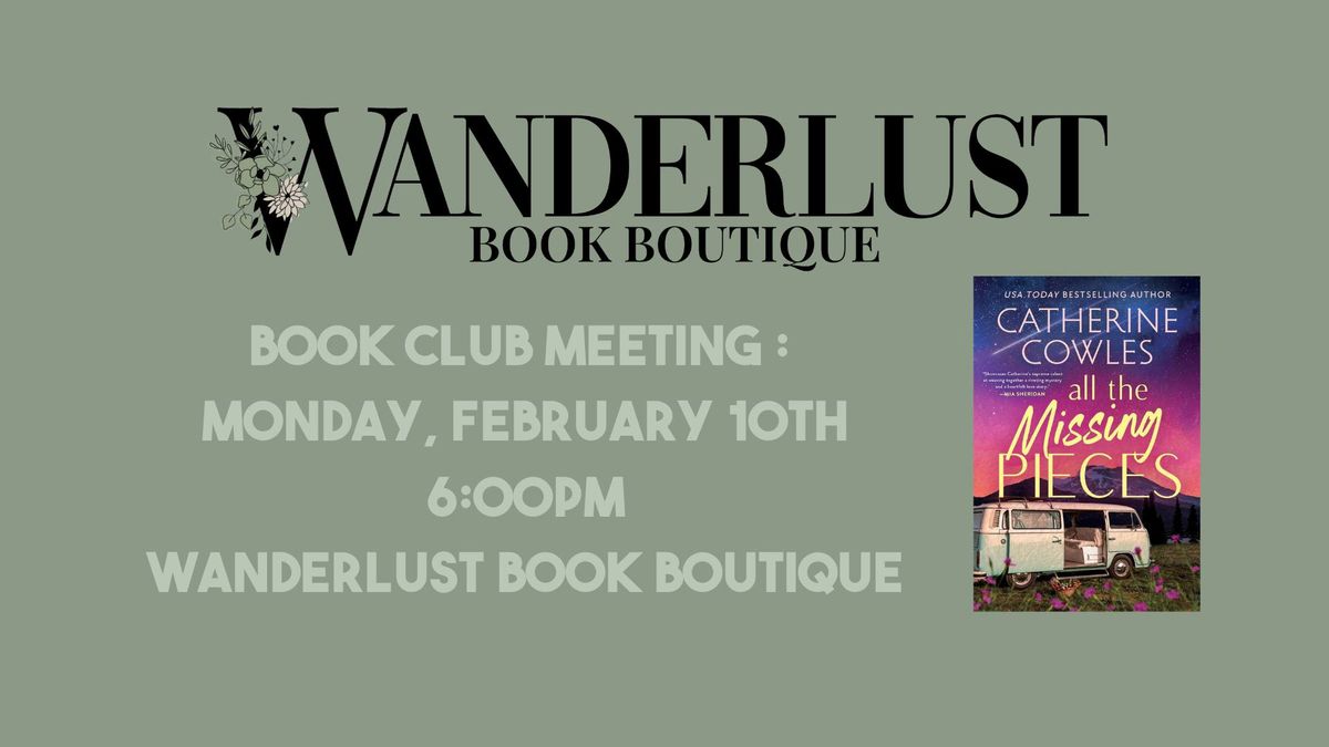 January Book Club Meeting