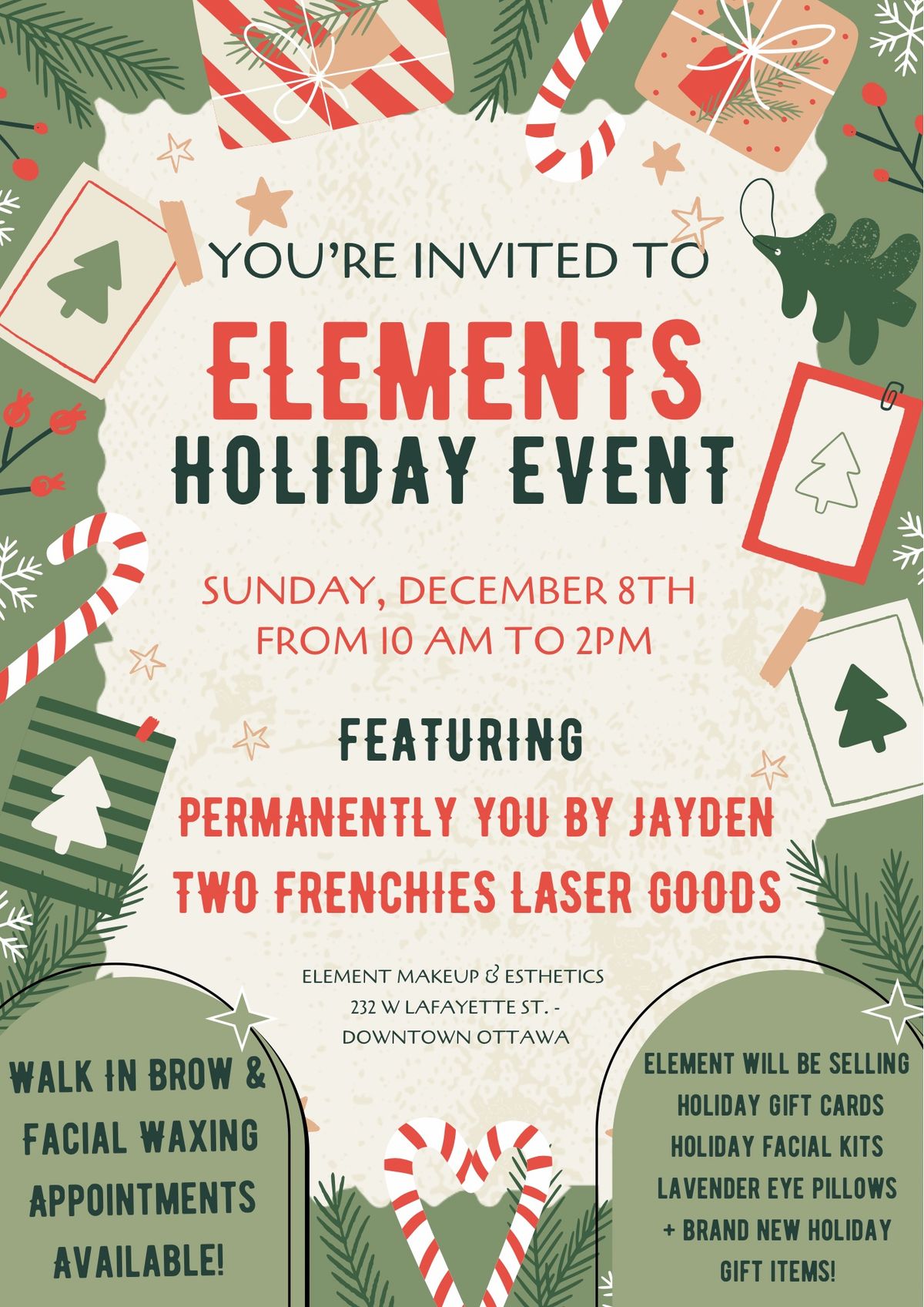 Element Holiday Event