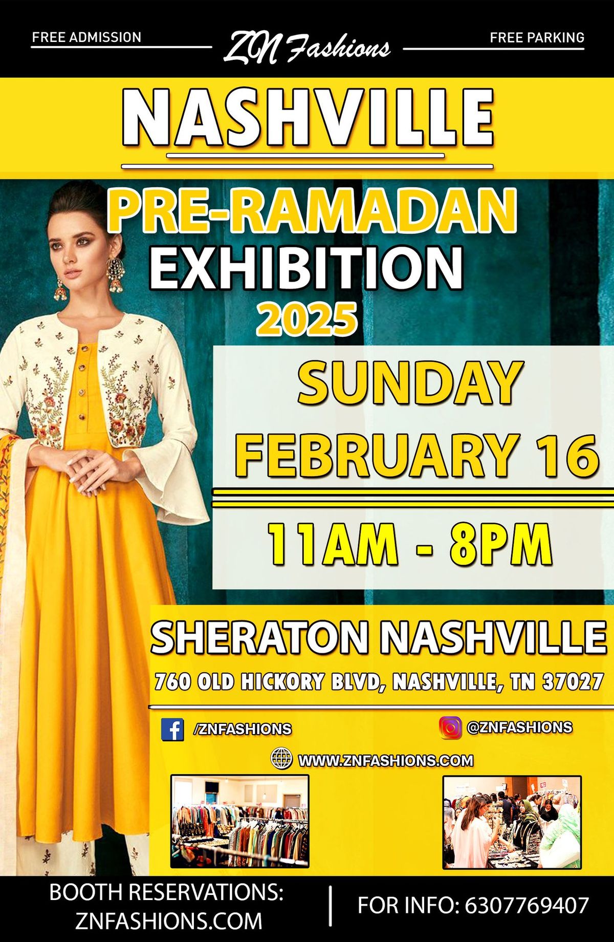 ZN Fashions Nashville Pre-Ramadan Exhibition