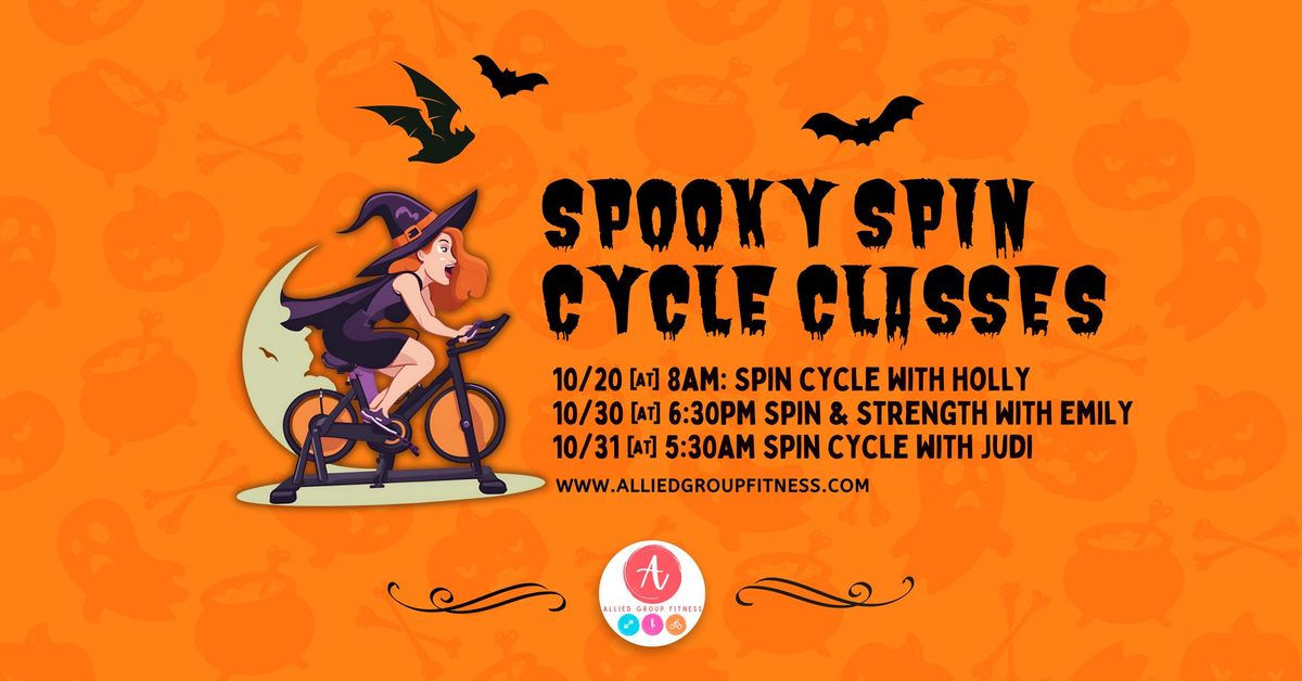 Spooky Spin Cycle Classes