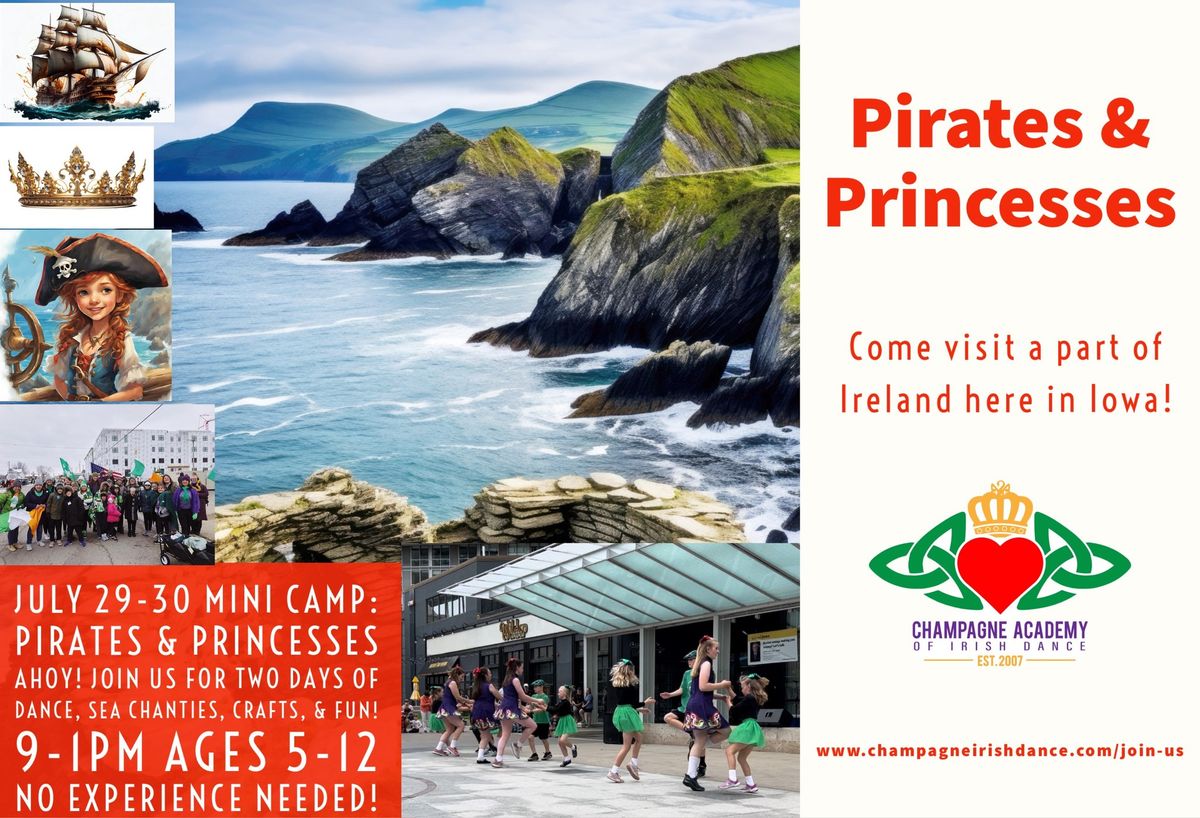 July 29-30 Mini Camp: Pirates & Princesses 