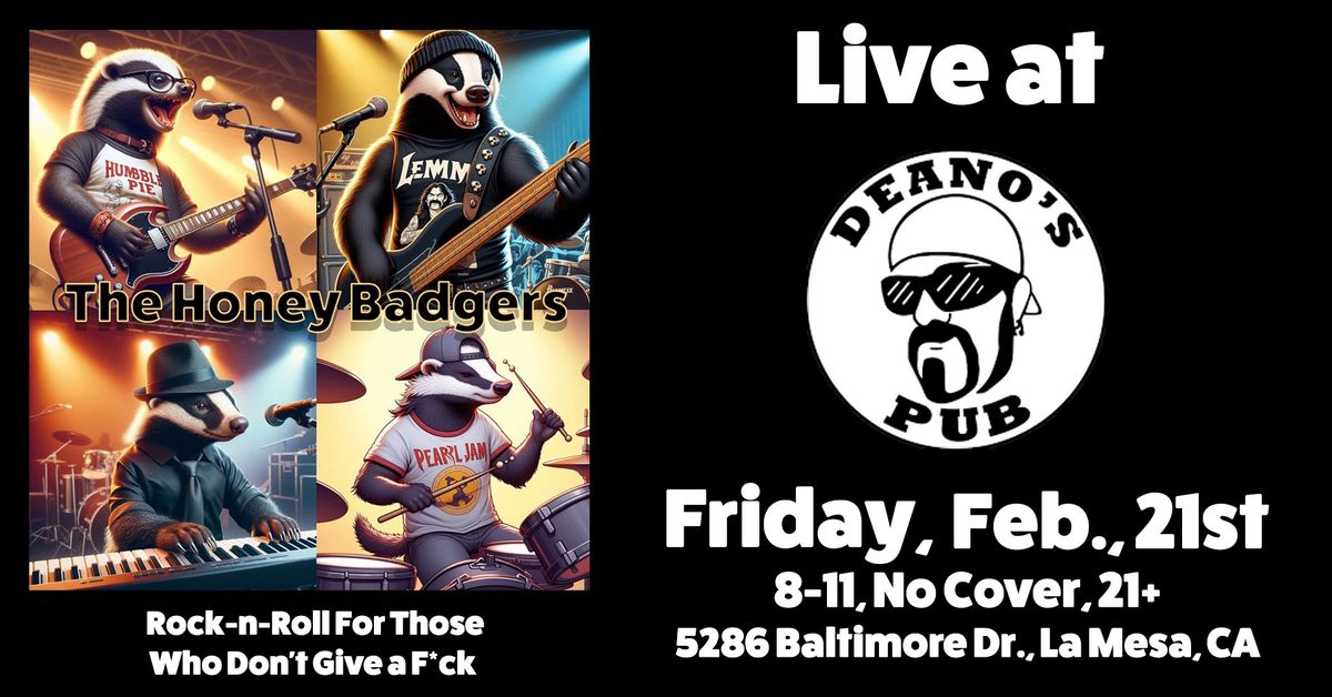 The Honey Badgers Live at Deano\u2019s