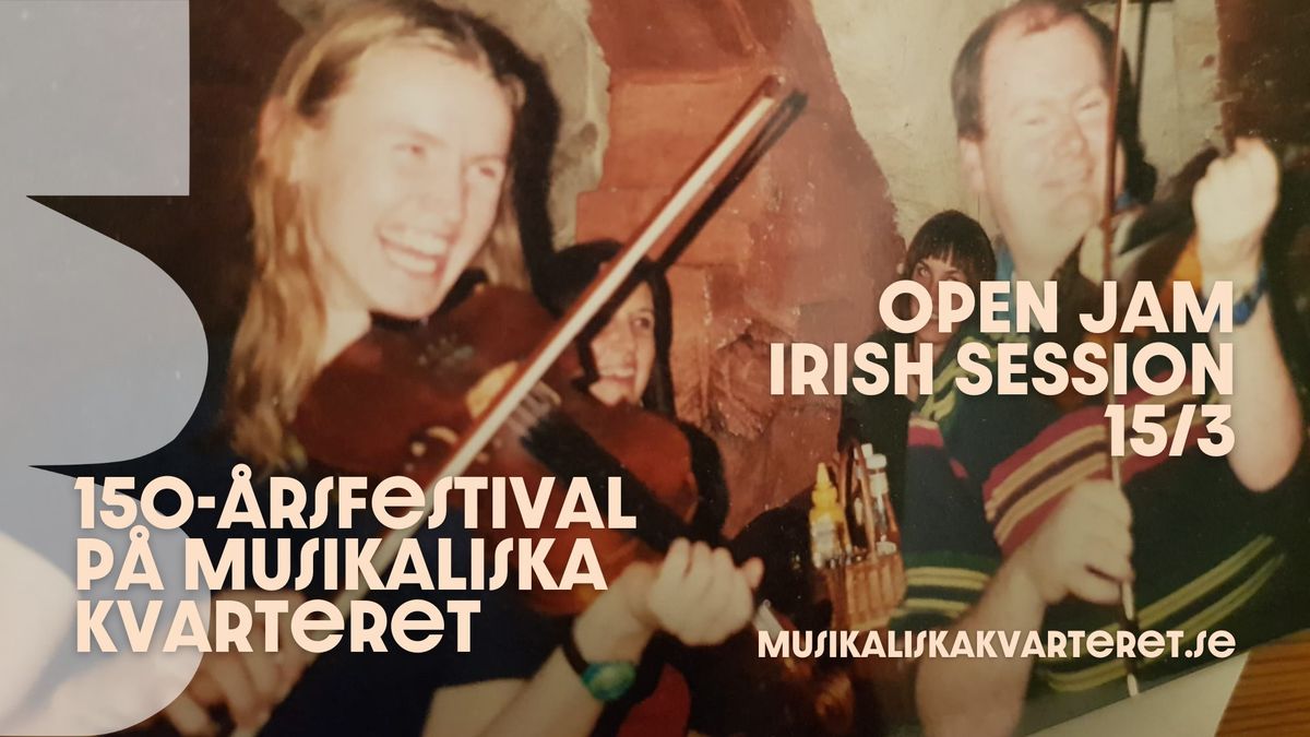 Open jam - Irish session i Clara! (fri entr\u00e9)