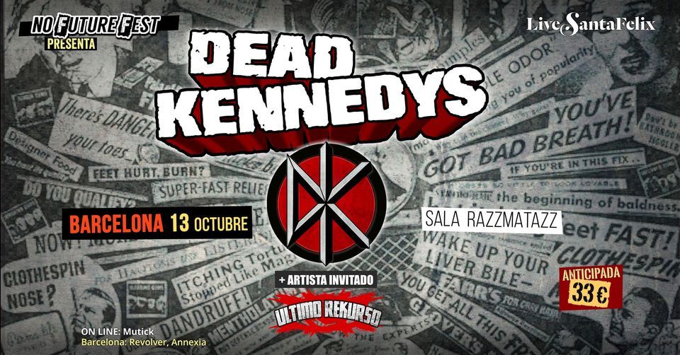 Dead Kennedys en Barcelona