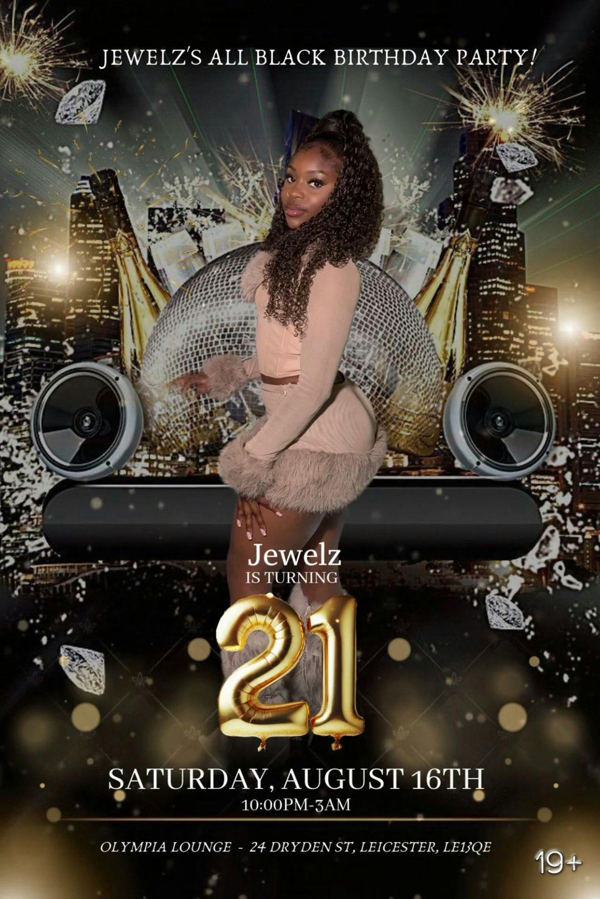 JEWELZ'S ALL BLACK BIRTHDAY PARTY