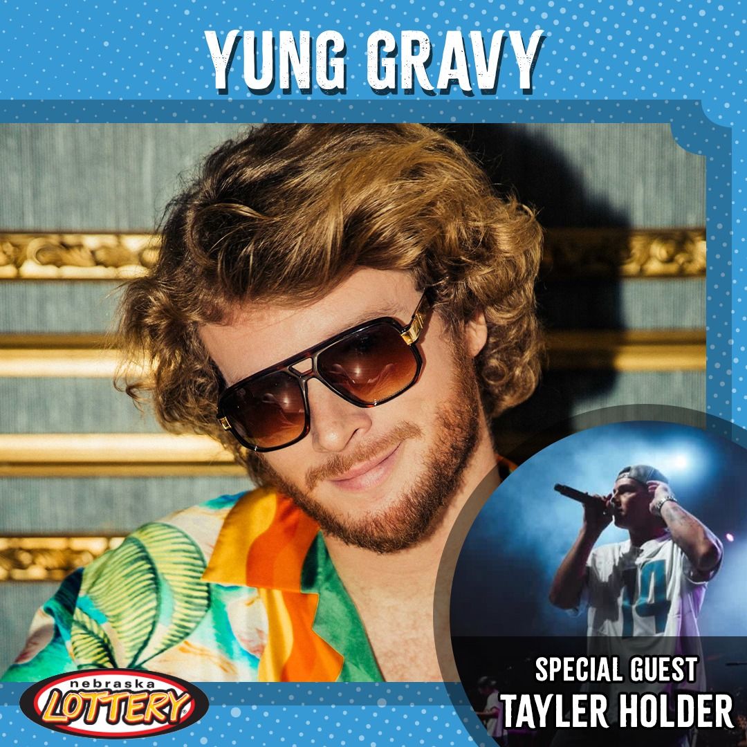 Yung Gravy with Tayler Holder at Nebraska State Fair