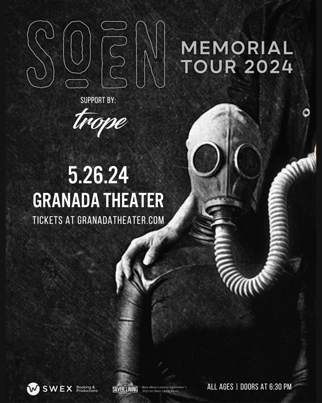 SOEN with Trope | Granada Theater | Dallas, TX