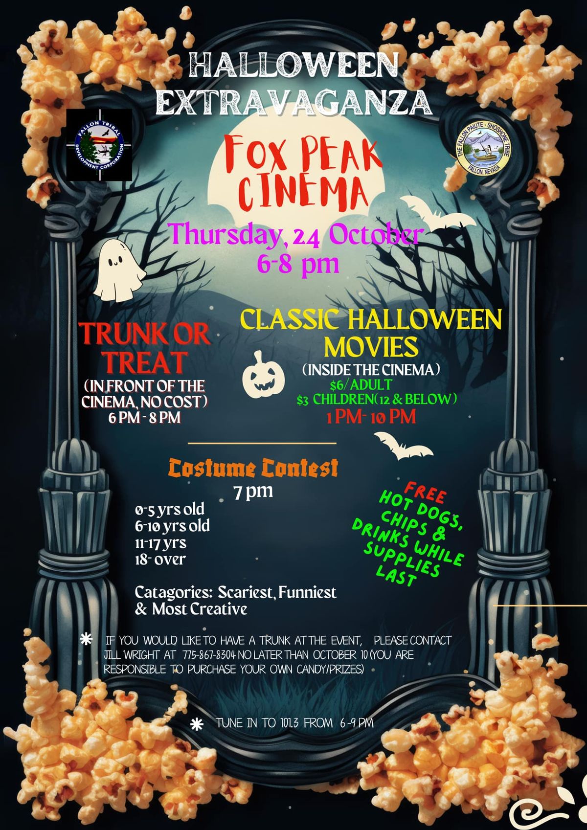 Halloween Extravaganza @ Fox Peak Cinema