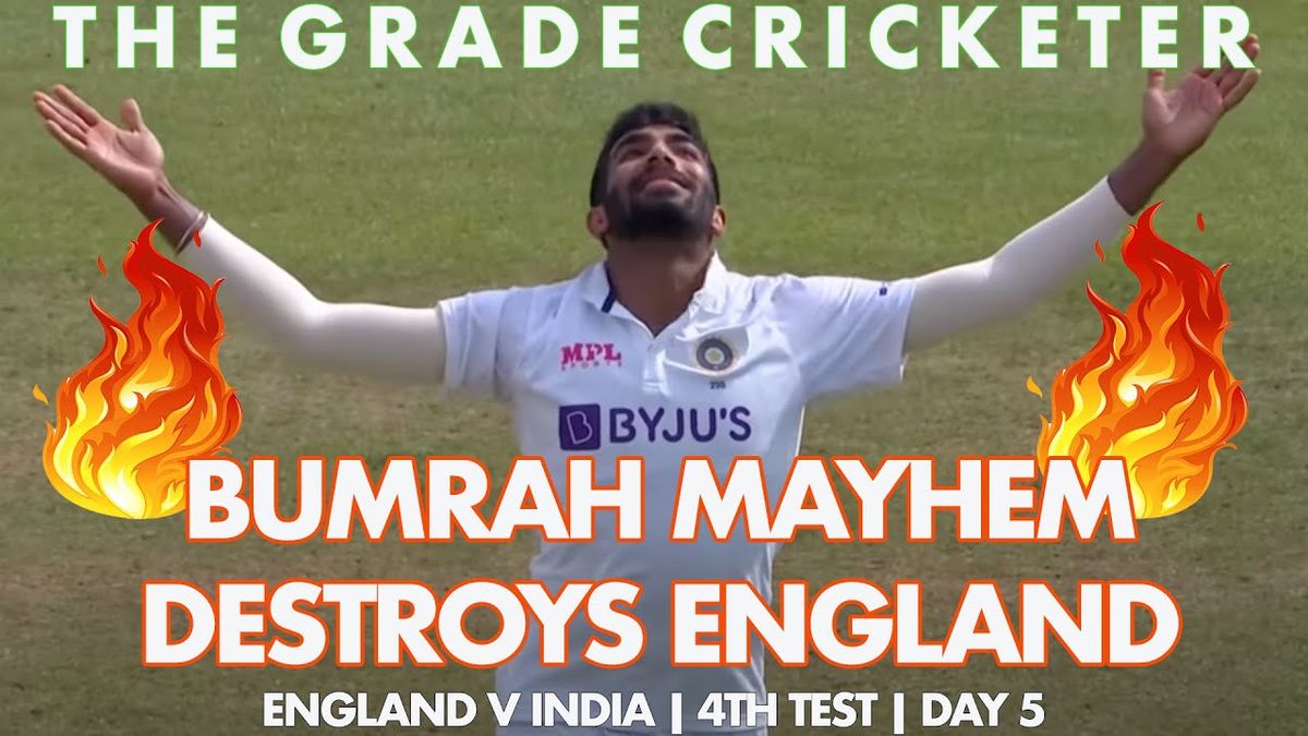 England v India - 4th Test - Day 5