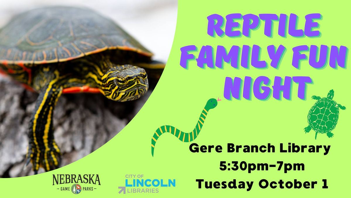 Reptile Family Fun Night