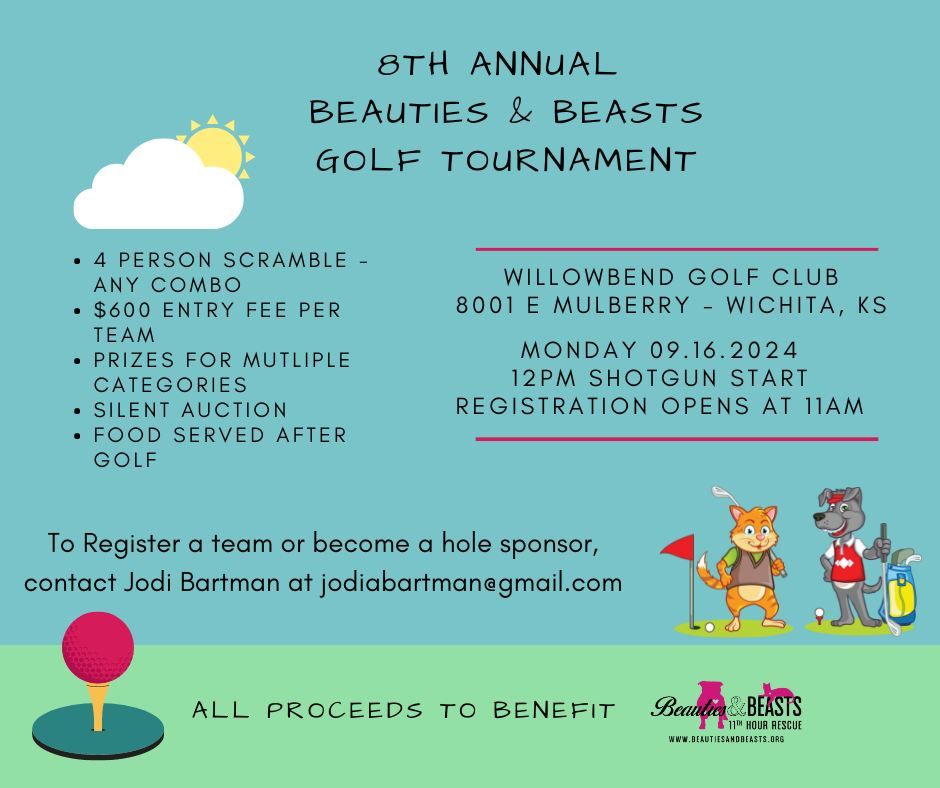 8th Annual Beauties and Beasts Golf Tournament