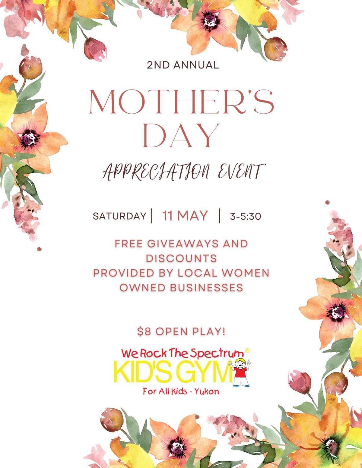 Mother's Day Appreciation Event