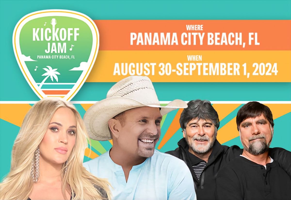 Kickoff Jam - Panama Beach - Garth Brooks headlines with Allie Colleen and others.