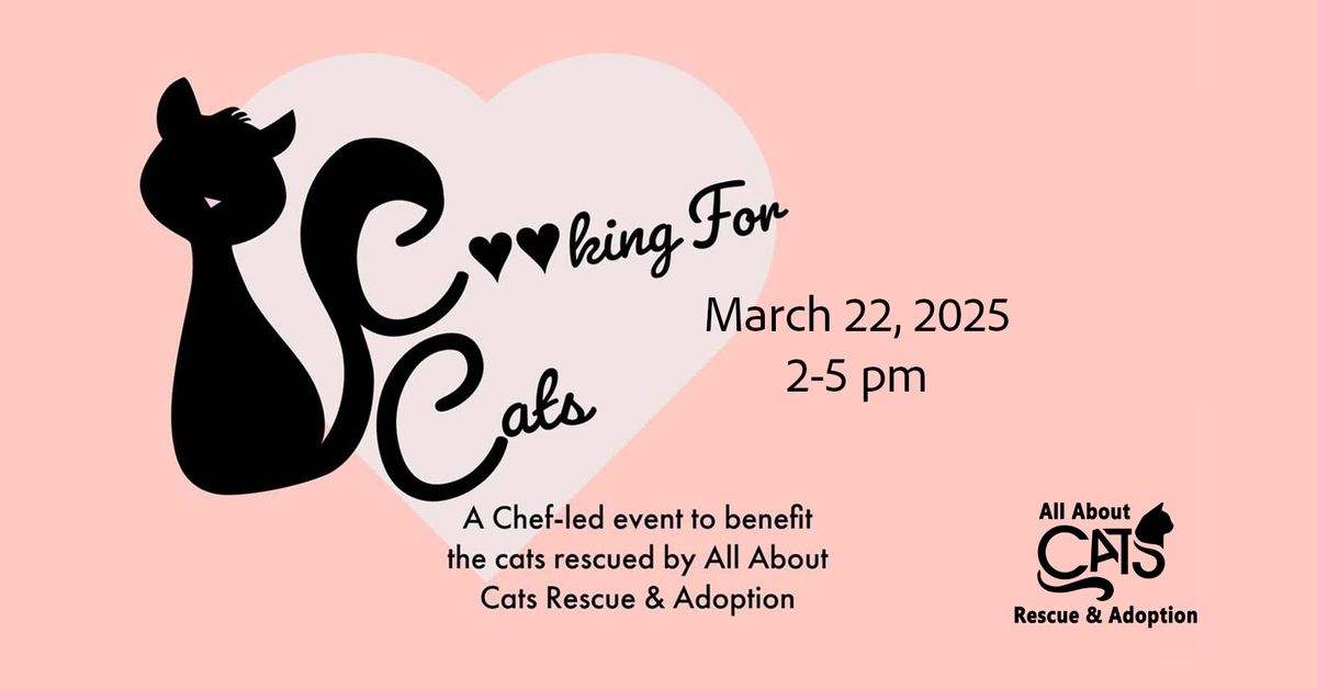 Cooking for Cats - a chef lead fundraiser